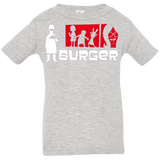 T-Shirts Heather Grey / 6 Months Burger Infant Premium T-Shirt