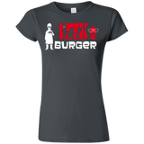 T-Shirts Charcoal / S Burger Junior Slimmer-Fit T-Shirt