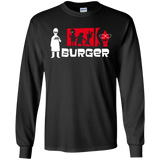 T-Shirts Black / S Burger Men's Long Sleeve T-Shirt