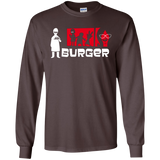 T-Shirts Dark Chocolate / S Burger Men's Long Sleeve T-Shirt