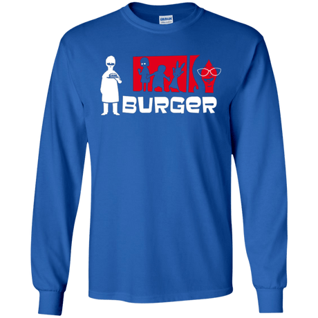 T-Shirts Royal / S Burger Men's Long Sleeve T-Shirt