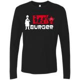 T-Shirts Black / S Burger Men's Premium Long Sleeve