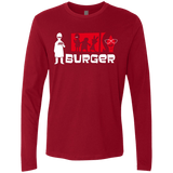 T-Shirts Cardinal / S Burger Men's Premium Long Sleeve