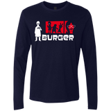 T-Shirts Midnight Navy / S Burger Men's Premium Long Sleeve