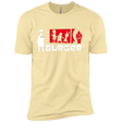T-Shirts Banana Cream / X-Small Burger Men's Premium T-Shirt