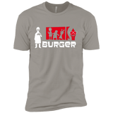 T-Shirts Light Grey / X-Small Burger Men's Premium T-Shirt
