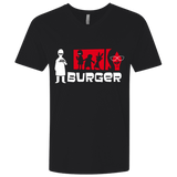 T-Shirts Black / X-Small Burger Men's Premium V-Neck