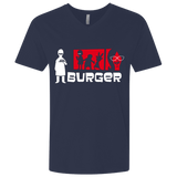 T-Shirts Midnight Navy / X-Small Burger Men's Premium V-Neck