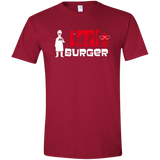 T-Shirts Cardinal Red / S Burger Men's Semi-Fitted Softstyle
