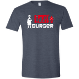 T-Shirts Heather Navy / S Burger Men's Semi-Fitted Softstyle