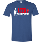T-Shirts Heather Royal / X-Small Burger Men's Semi-Fitted Softstyle