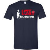 T-Shirts Navy / X-Small Burger Men's Semi-Fitted Softstyle