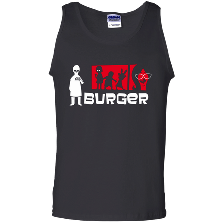 T-Shirts Black / S Burger Men's Tank Top