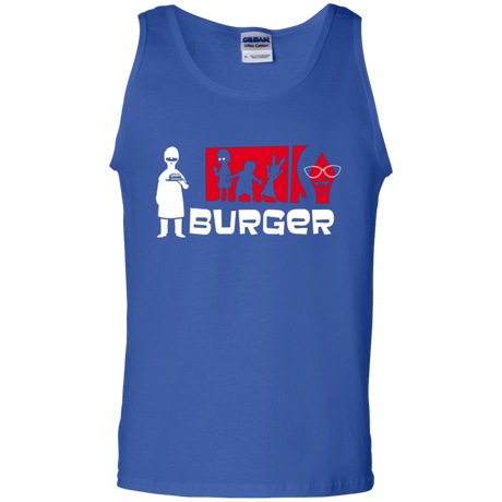 T-Shirts Royal / S Burger Men's Tank Top