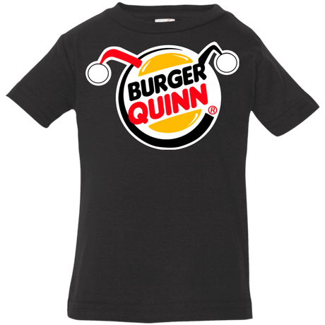 T-Shirts Black / 6 Months Burger Quinn Infant PremiumT-Shirt