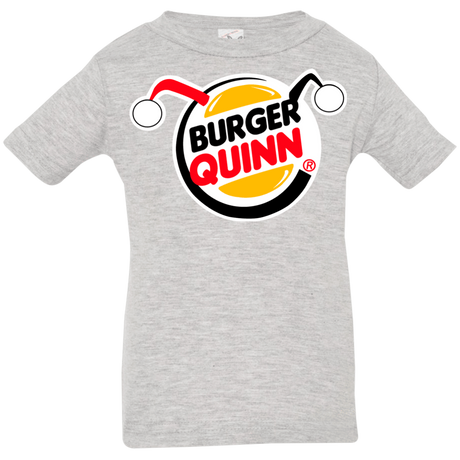 T-Shirts Heather Grey / 6 Months Burger Quinn Infant PremiumT-Shirt
