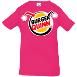 T-Shirts Hot Pink / 6 Months Burger Quinn Infant PremiumT-Shirt