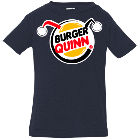 T-Shirts Navy / 6 Months Burger Quinn Infant PremiumT-Shirt