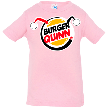 T-Shirts Pink / 6 Months Burger Quinn Infant PremiumT-Shirt