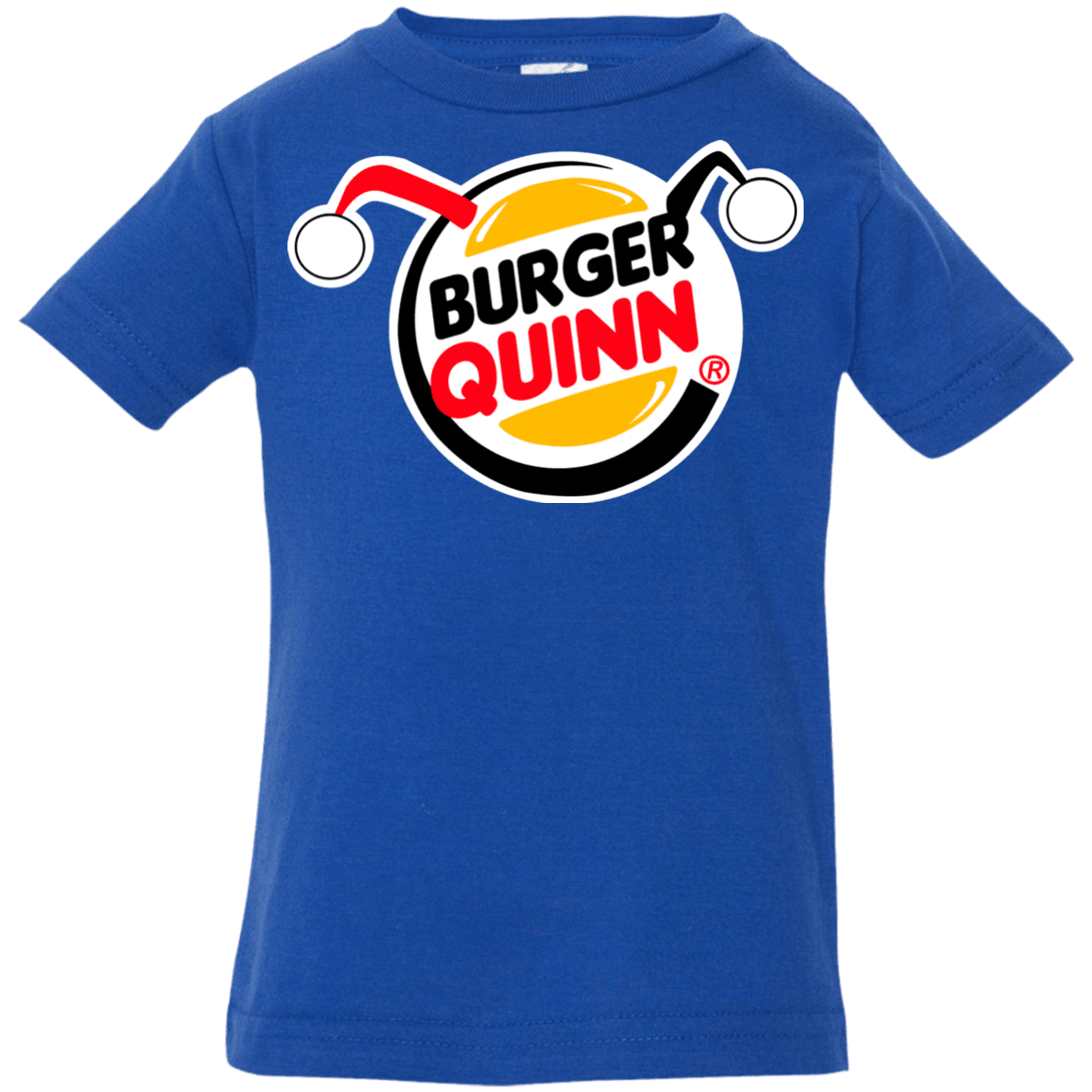 T-Shirts Royal / 6 Months Burger Quinn Infant PremiumT-Shirt