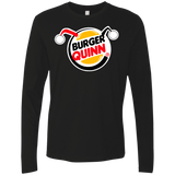 T-Shirts Black / Small Burger Quinn Men's Premium Long Sleeve