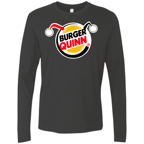 T-Shirts Heavy Metal / Small Burger Quinn Men's Premium Long Sleeve