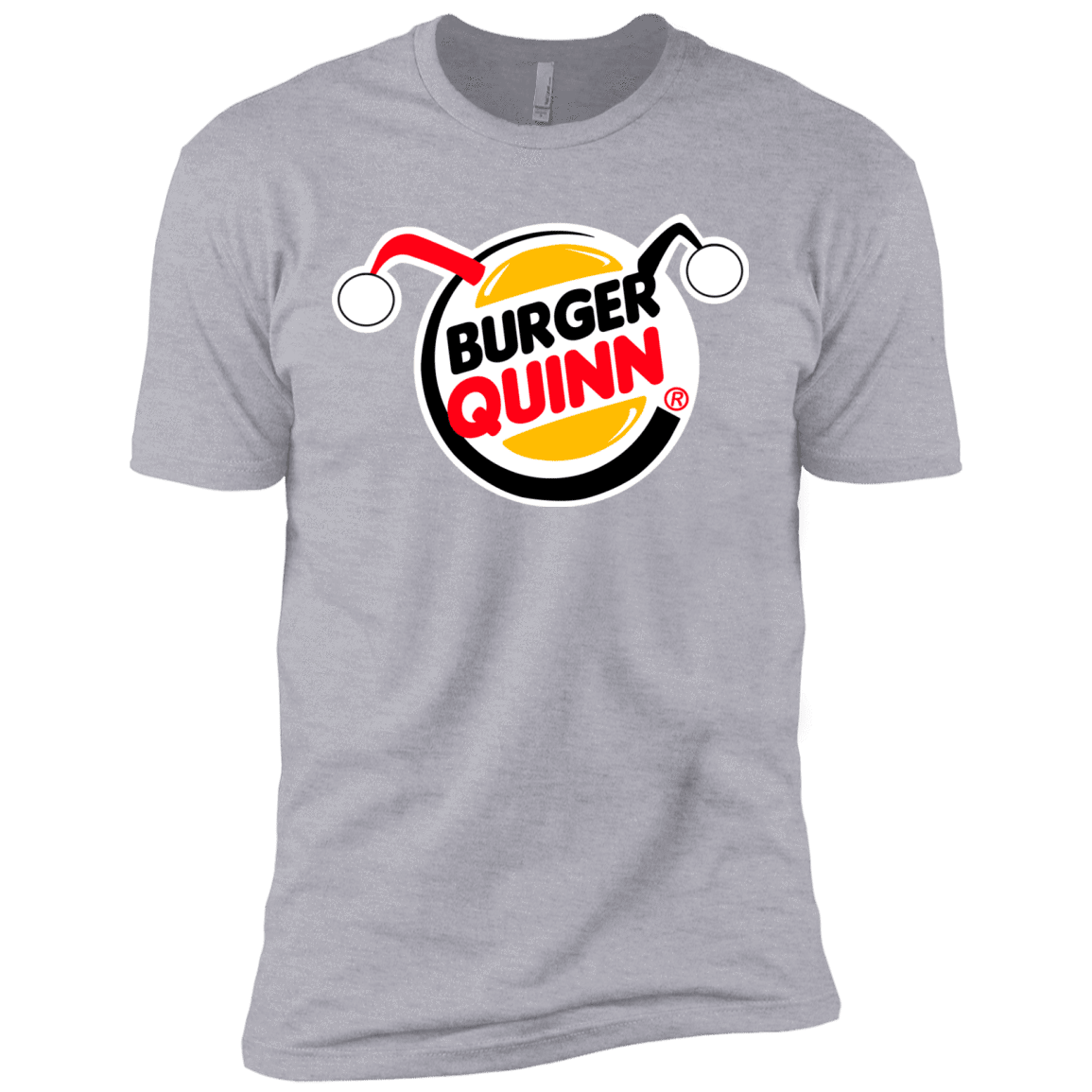 T-Shirts Heather Grey / X-Small Burger Quinn Men's Premium T-Shirt