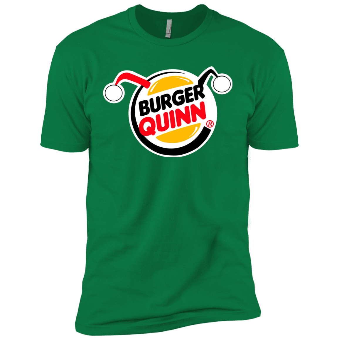 T-Shirts Kelly Green / X-Small Burger Quinn Men's Premium T-Shirt