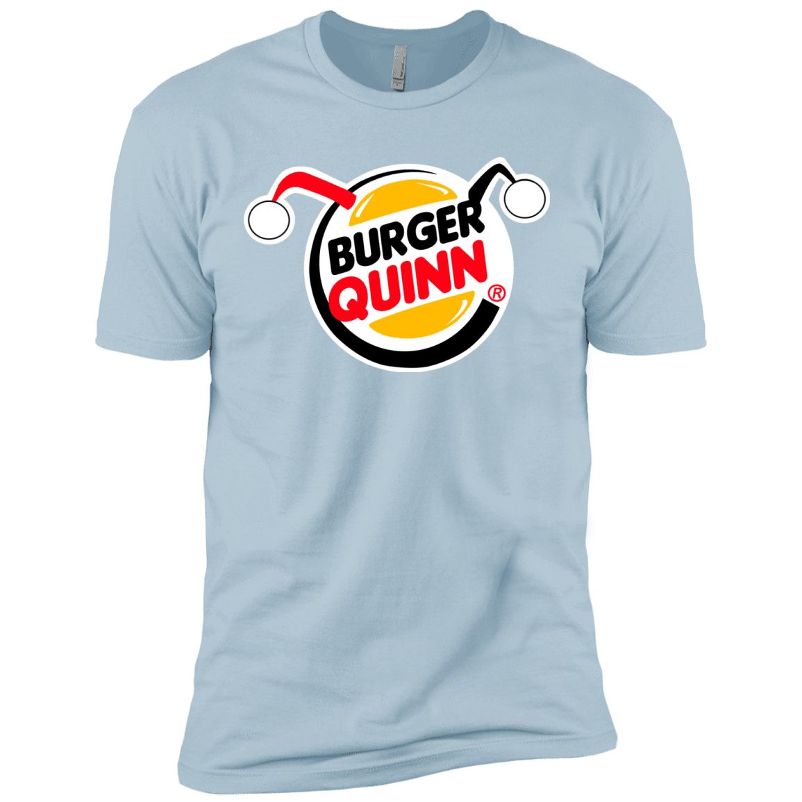T-Shirts Light Blue / X-Small Burger Quinn Men's Premium T-Shirt