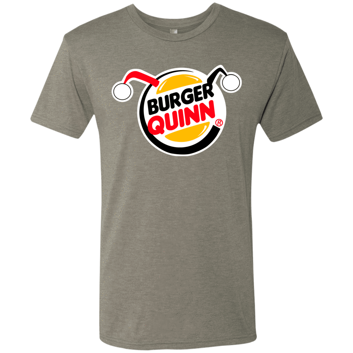 T-Shirts Venetian Grey / Small Burger Quinn Men's Triblend T-Shirt
