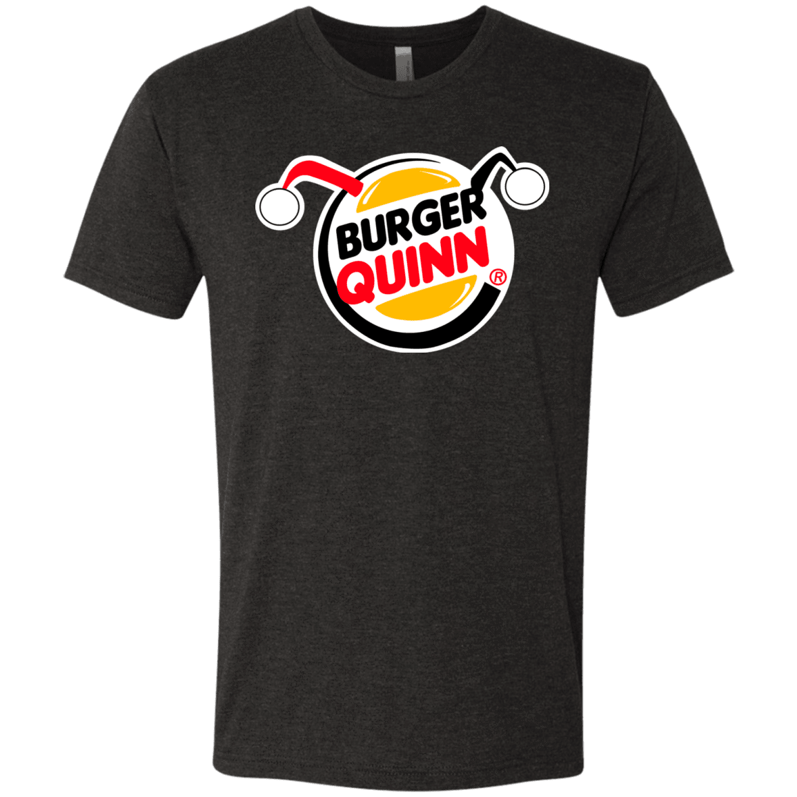 T-Shirts Vintage Black / Small Burger Quinn Men's Triblend T-Shirt