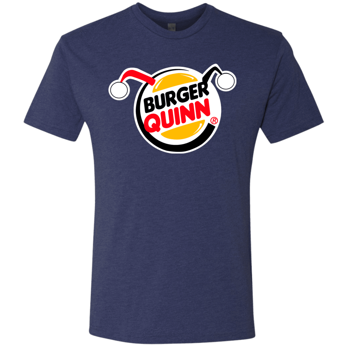 T-Shirts Vintage Navy / Small Burger Quinn Men's Triblend T-Shirt