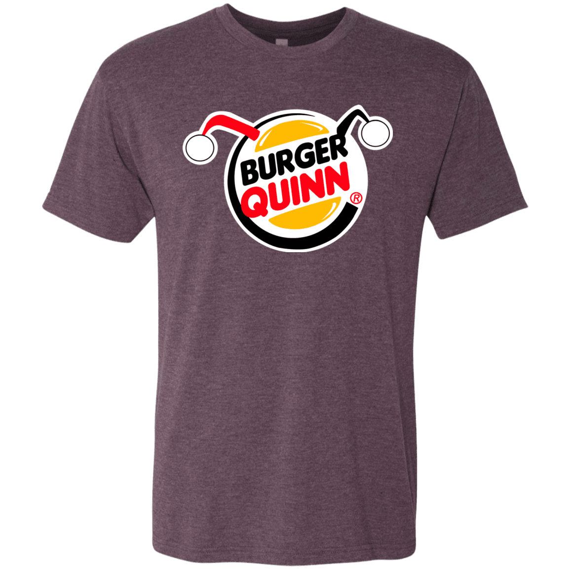 T-Shirts Vintage Purple / Small Burger Quinn Men's Triblend T-Shirt