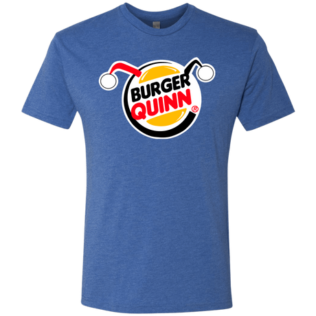 T-Shirts Vintage Royal / Small Burger Quinn Men's Triblend T-Shirt