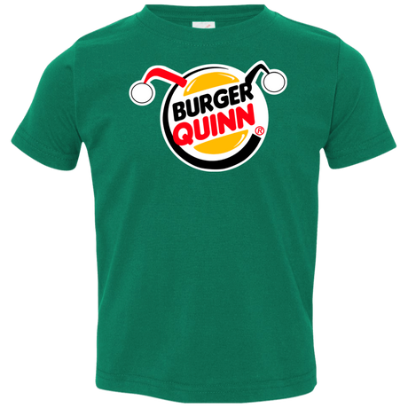 T-Shirts Kelly / 2T Burger Quinn Toddler Premium T-Shirt