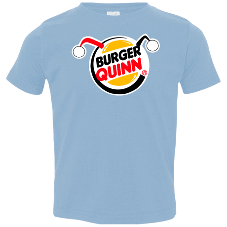 T-Shirts Light Blue / 2T Burger Quinn Toddler Premium T-Shirt