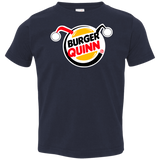 T-Shirts Navy / 2T Burger Quinn Toddler Premium T-Shirt