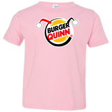 T-Shirts Pink / 2T Burger Quinn Toddler Premium T-Shirt