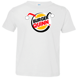 T-Shirts White / 2T Burger Quinn Toddler Premium T-Shirt