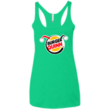 T-Shirts Envy / X-Small Burger Quinn Women's Triblend Racerback Tank