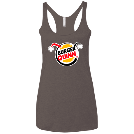 T-Shirts Macchiato / X-Small Burger Quinn Women's Triblend Racerback Tank
