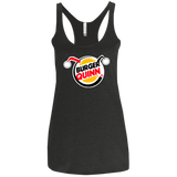 T-Shirts Vintage Black / X-Small Burger Quinn Women's Triblend Racerback Tank