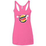 T-Shirts Vintage Pink / X-Small Burger Quinn Women's Triblend Racerback Tank