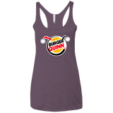 T-Shirts Vintage Purple / X-Small Burger Quinn Women's Triblend Racerback Tank