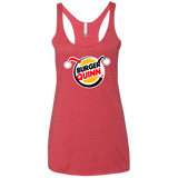 T-Shirts Vintage Red / X-Small Burger Quinn Women's Triblend Racerback Tank