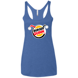 T-Shirts Vintage Royal / X-Small Burger Quinn Women's Triblend Racerback Tank