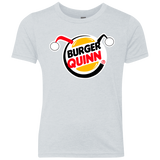 T-Shirts Heather White / YXS Burger Quinn Youth Triblend T-Shirt