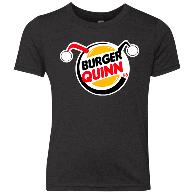 T-Shirts Vintage Black / YXS Burger Quinn Youth Triblend T-Shirt