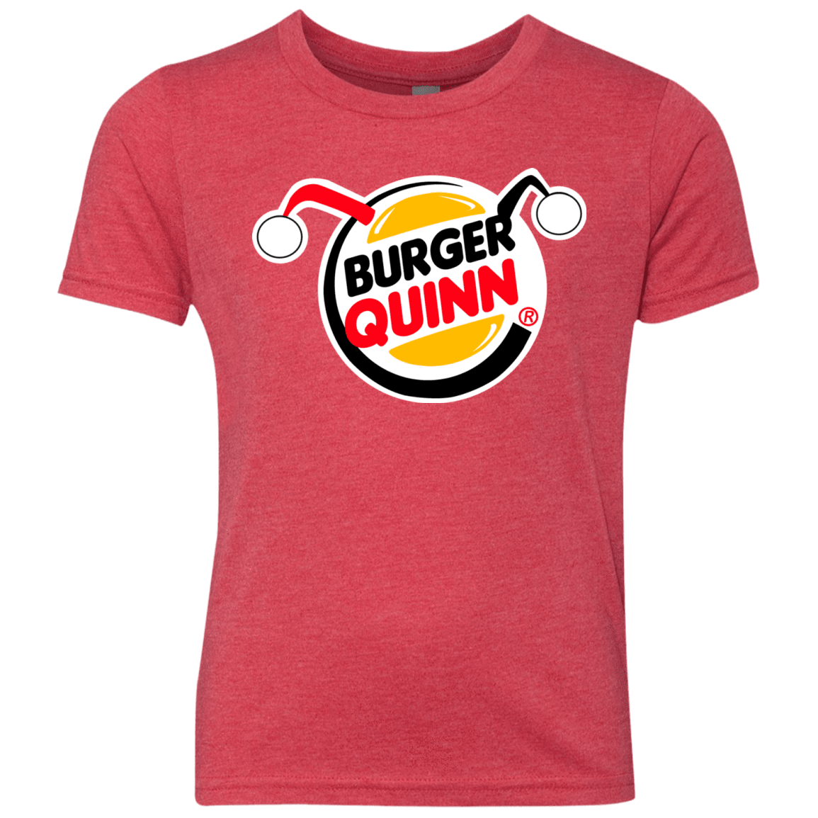T-Shirts Vintage Red / YXS Burger Quinn Youth Triblend T-Shirt