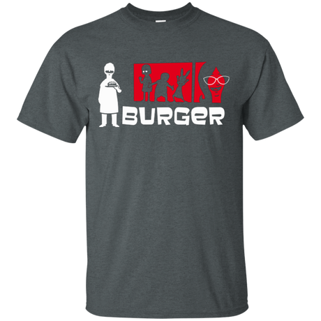 T-Shirts Dark Heather / S Burger T-Shirt